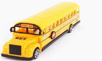 Автобус TQ123-35А Школьный инерция в пакете - Пенза 