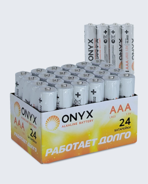 Батарейка ONYX LR03 б/б 24Box (поштучно) - Тамбов 