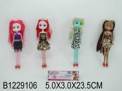 Кукла 6605-1-4 в пакете 250505