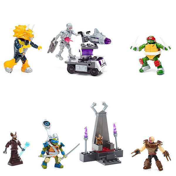 Mega Bloks FFC56 Мега Блокс Черепашки Ниндзя: набор фигурок (в ассортименте) - Санкт-Петербург 