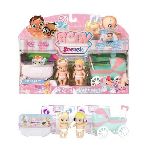 Zapf Creation Baby Secrets 930-151 Бэби Секрет Набор с коляской - Ижевск 