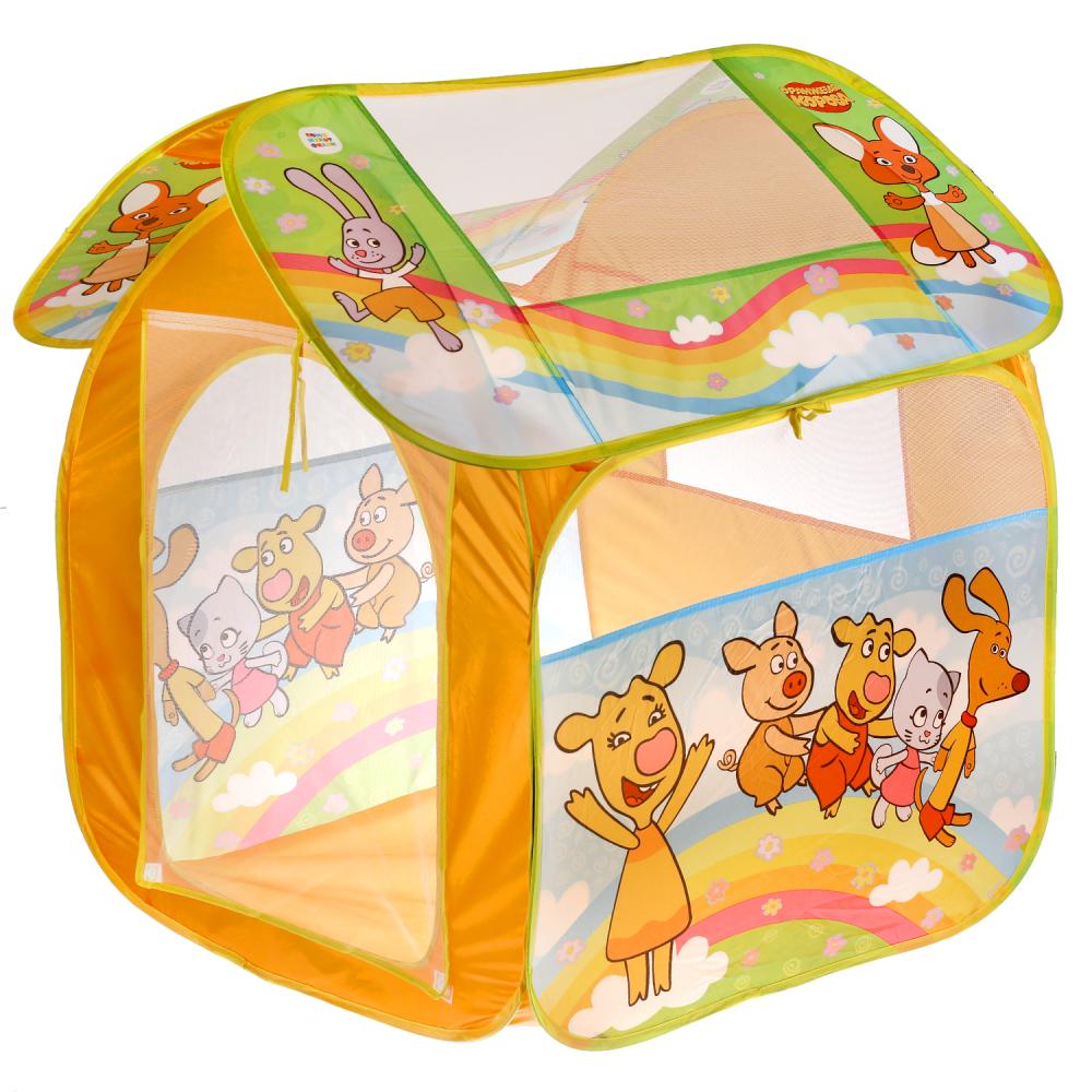 Палатка GFA-OC-R детская Оранжевая корова в сумке ТМ Играем вместе 314142 - Йошкар-Ола 