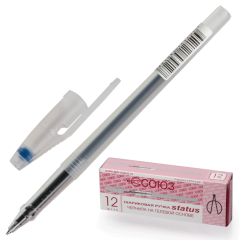 Ручка гель черная Статус 0.5mm РГ 133-02 - Саратов 