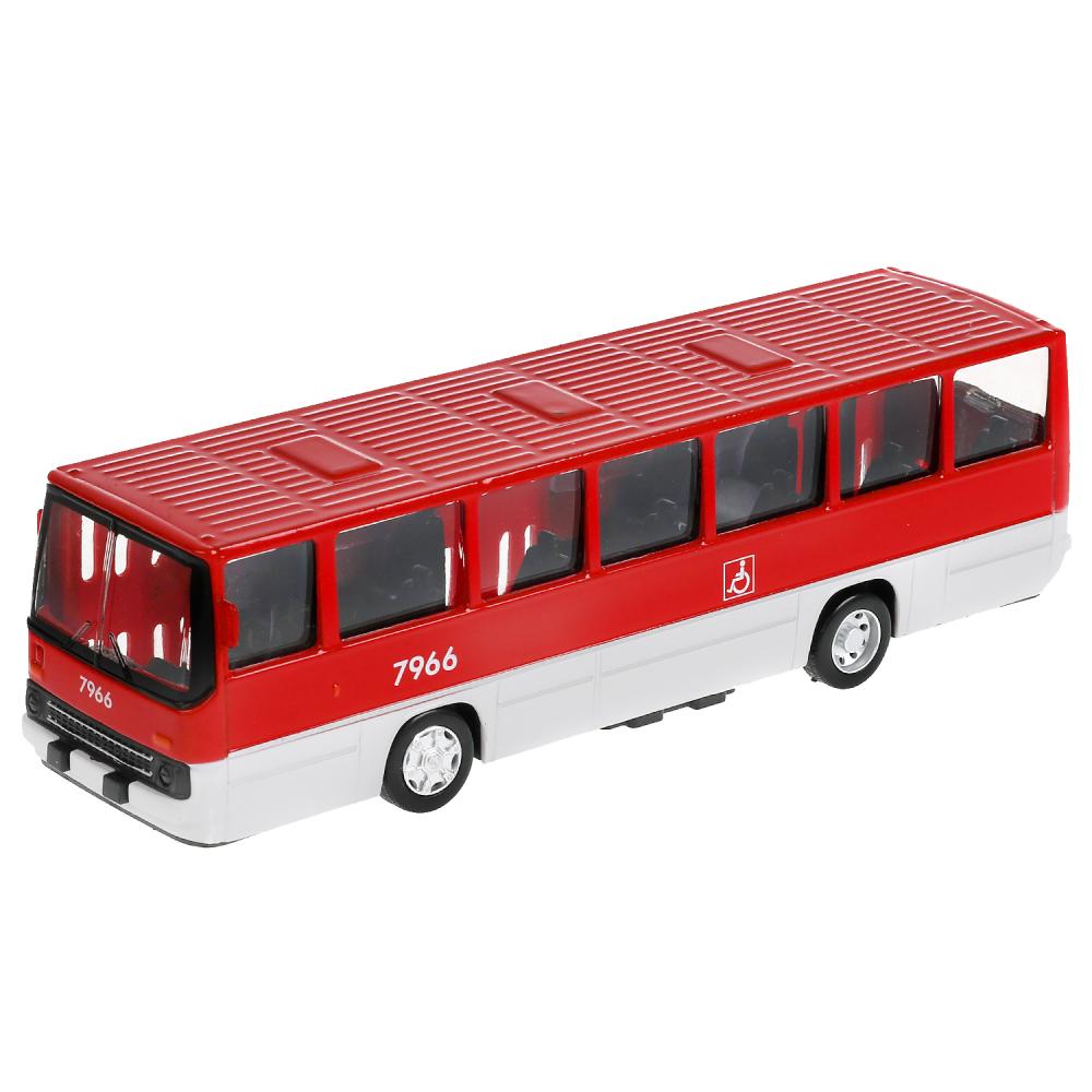 Машина IKABUS-17-RDWH Автобус рейсовый металл 17см инерция красный ТМ Технопарк 315182 - Елабуга 