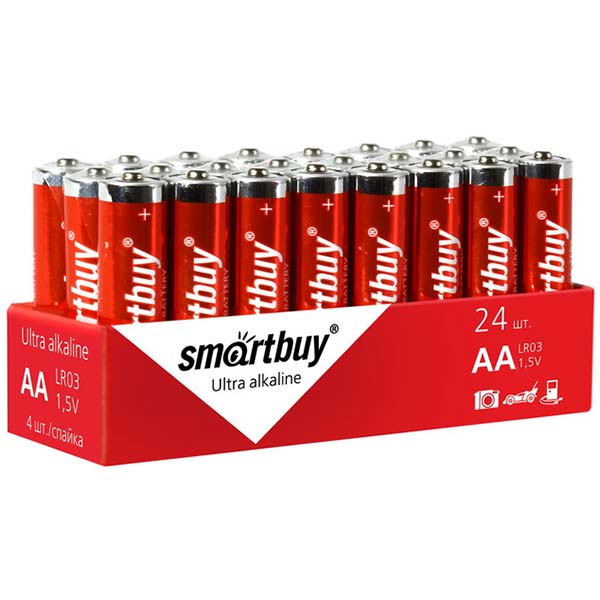 Батарейка SmartBuy LR6 б/б 24Box SBBA-2A24S поштучно - Альметьевск 