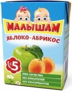 Нектар 200 яблочно-персик неосв 5+ (27) 540227 Малышам - Екатеринбург 