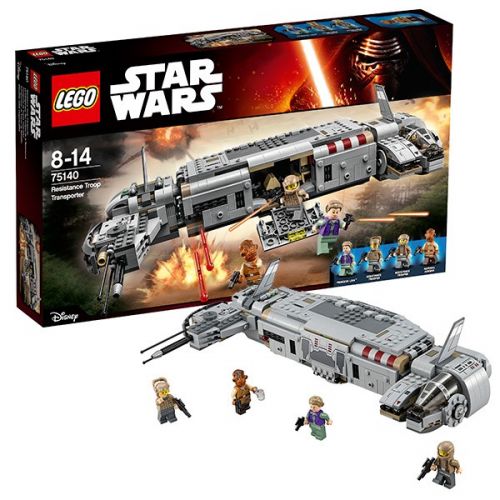 Lego Star Wars Военный транспорт Сопротивления 75140