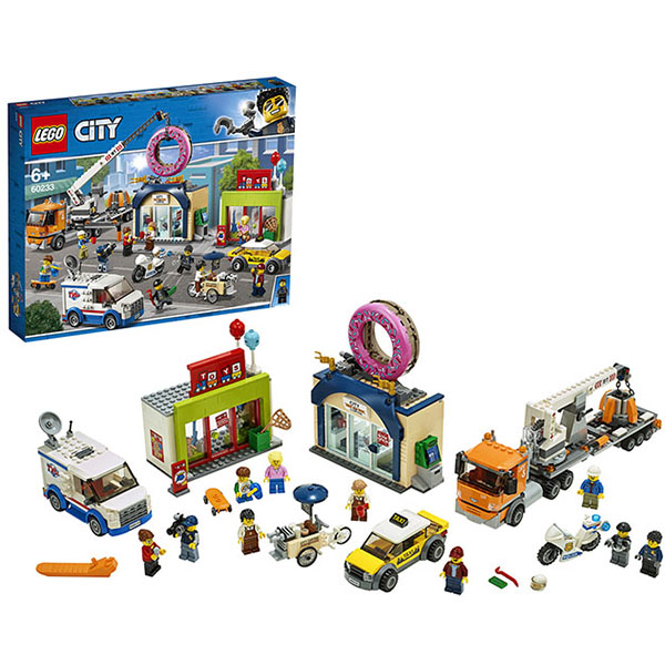 LEGO City 60233 Конструктор Открытие магазина по продаже пончиков - Саратов 