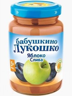 Пюре п.200 яблоки со сливками (6) с 5 мес Б. ЛУКОШКО
