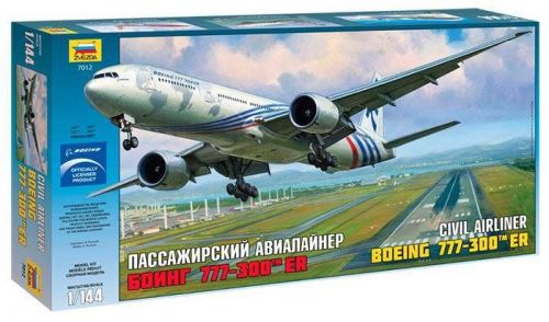 Модель сборная 7012з "Пассаажирский авиалайнер Боинг-777-300ER" - Уфа 