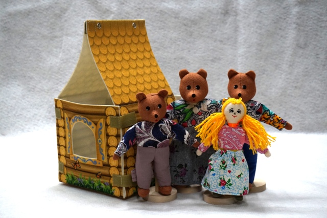 Театр шагающий 004.08 Три медведя с домиком Наивный Мир - Елабуга 
