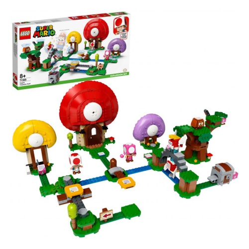 LEGO Super Mario 71368 Конструктор Марио Погоня за сокровищами Тоада.Дополнительный набор - Екатеринбург 