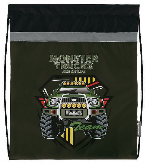 Мешок для обуви MONSTER TRUCK МОМ-МСТ Shcoolformat - Чебоксары 