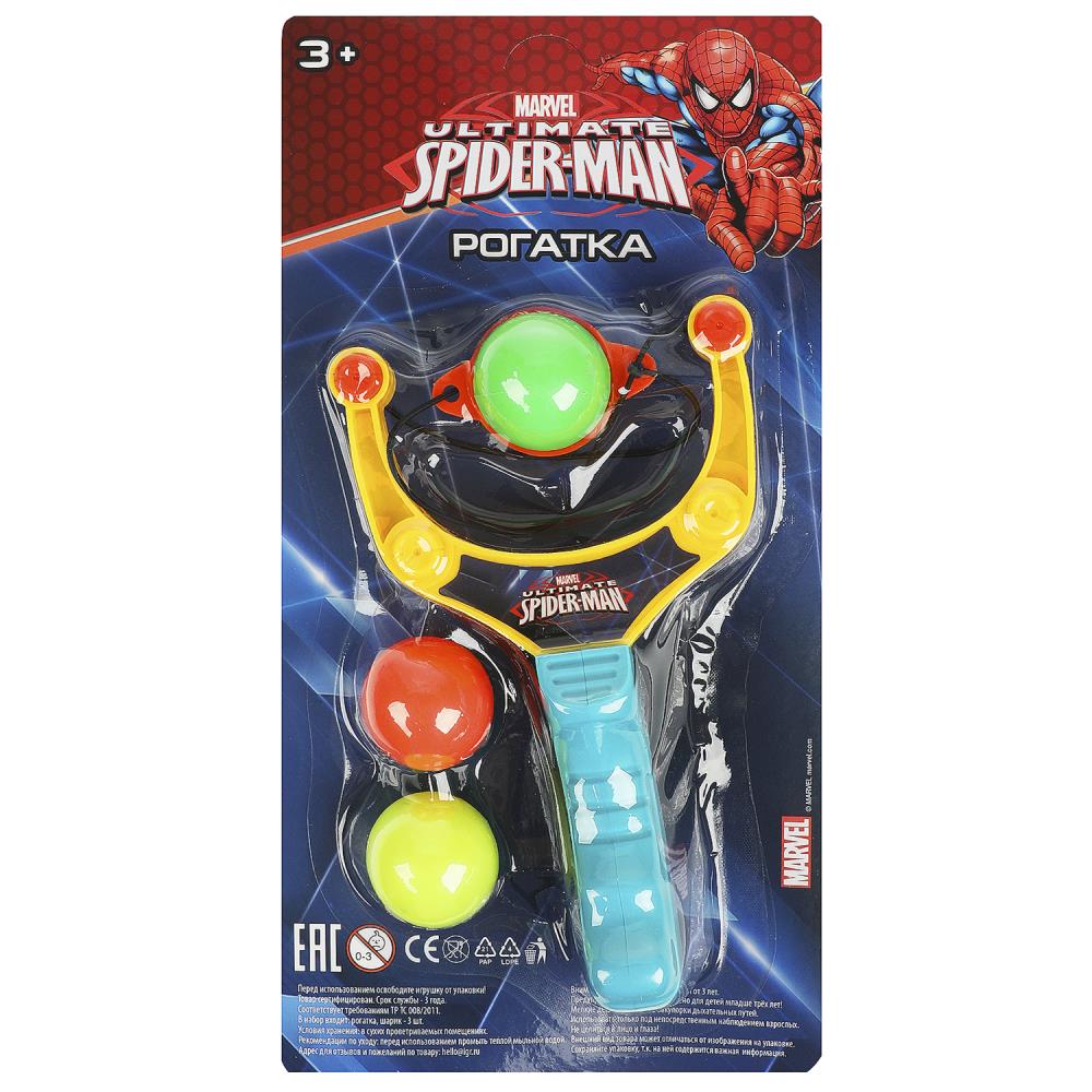 Рогатка E414-H41001-R7 с шариками Spider man на блистере ТМ Играем вместе 369470 - Елабуга 