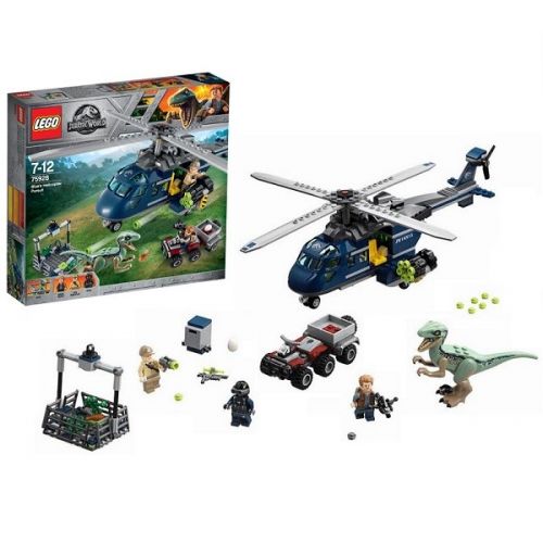 Lego Jurassic World 75928 Конструктор Лего Мир Юрского Периода Погоня за Блю на вертолёте - Оренбург 