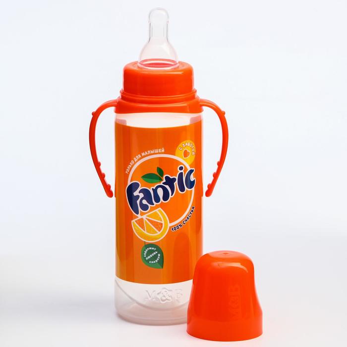 Бутылочка 5399862 для кормления Fantic 250мл цилиндр с ручками - Йошкар-Ола 