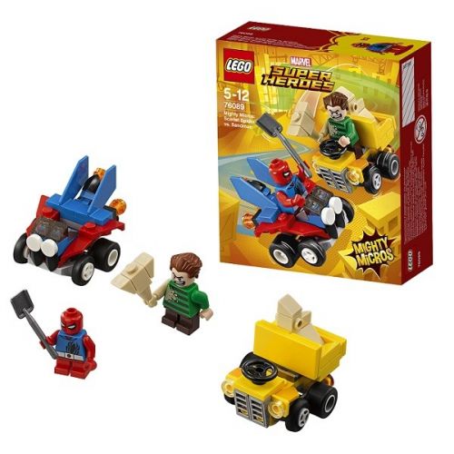 Lego Super Heroes Mighty Micros 76089 Конструктор Лего Спайдер-Мэн против Песочного человека - Пермь 