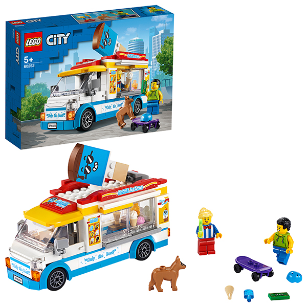 LEGO City 60253 Конструктор ЛЕГО Город Great Vehicles Great Vehicles Грузовик мороженщика - Альметьевск 