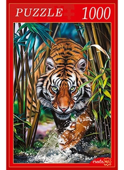 Пазл 1000эл "Большой тигр" Х1000-6800 Ppuzle Рыжий кот