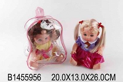Кукла 6685-1 озвученная в рюкзаке - Альметьевск 