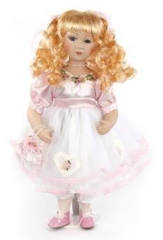 Кукла "Мелани" фарфор 16" в коробке - Самара 