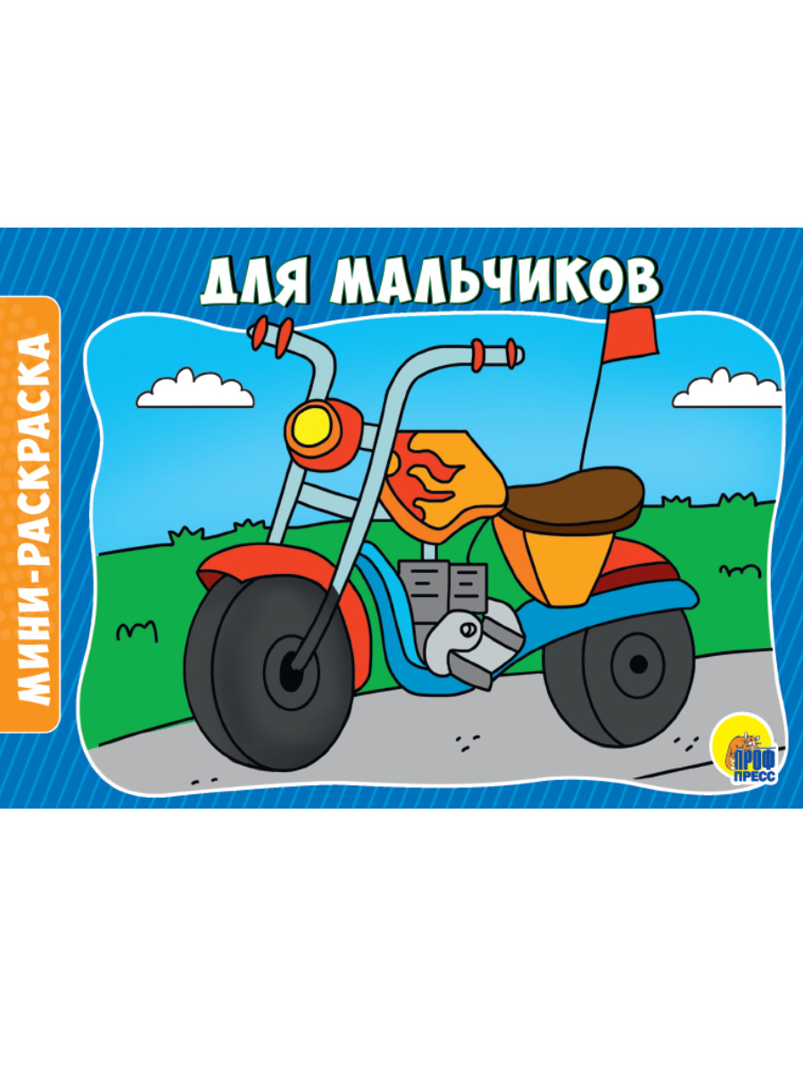 Раскраска 29293-6 Для мальчиков Проф-Пресс - Саранск 