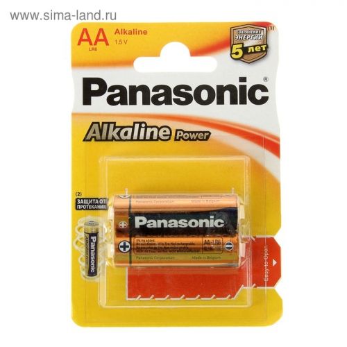 Батарейки PANASONIC LR06 Alkaline Power BL2 (24/120) «Angry Birds» 32629 Р - Оренбург 