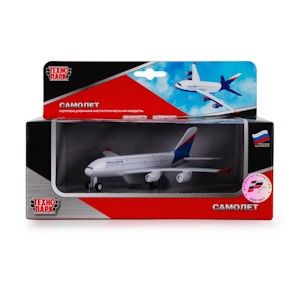 А/М  857787-R  металл самолет свет,звук 215171 Технопарк - Оренбург 