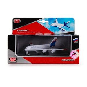 А/М  857787-R  металл самолет свет,звук 215171 Технопарк - Челябинск 