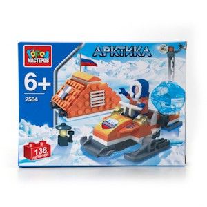 Конструктор UU-2504-R Арктика. Полярник на снегоходе  Город Мастеров  - Елабуга 