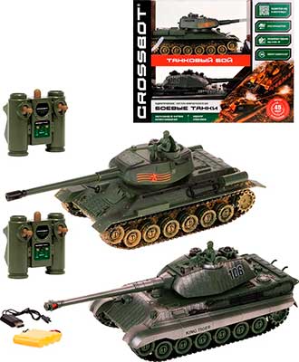 Танковый бой 870622 на радиоуправлении аккум Т-34 (СССР) и GERMANY KING TIGER (Германия) - Саранск 