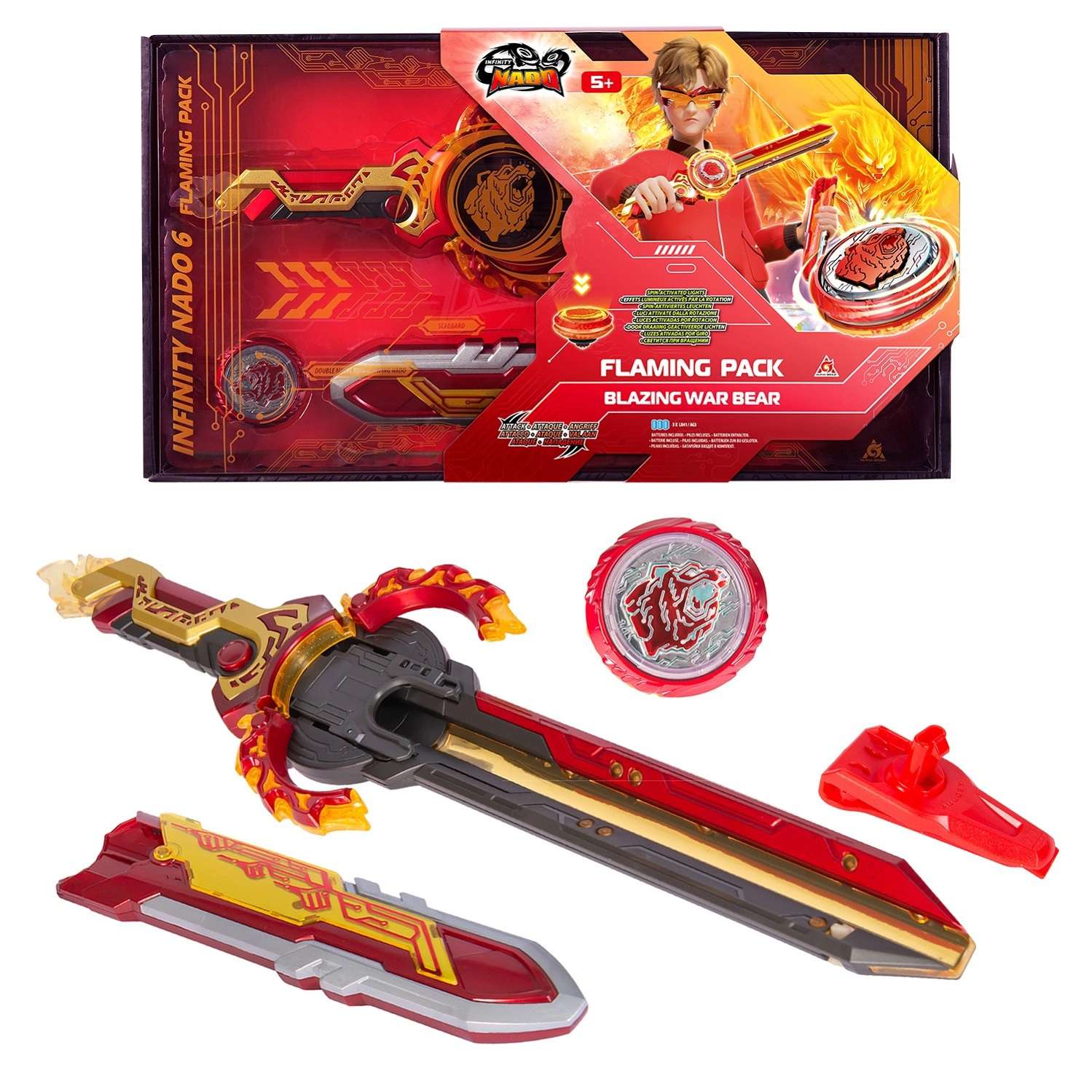 Инфинити Надо 42980 Набор ЭпикЛончер FlamingPack Blaz.Bear TM Infinity Nado - Бугульма 