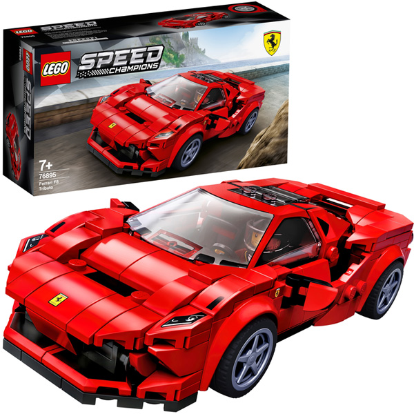 LEGO Speed Champions 76895 Конструктор ЛЕГО Чемпионс Ferrari F8 Tributo - Уфа 