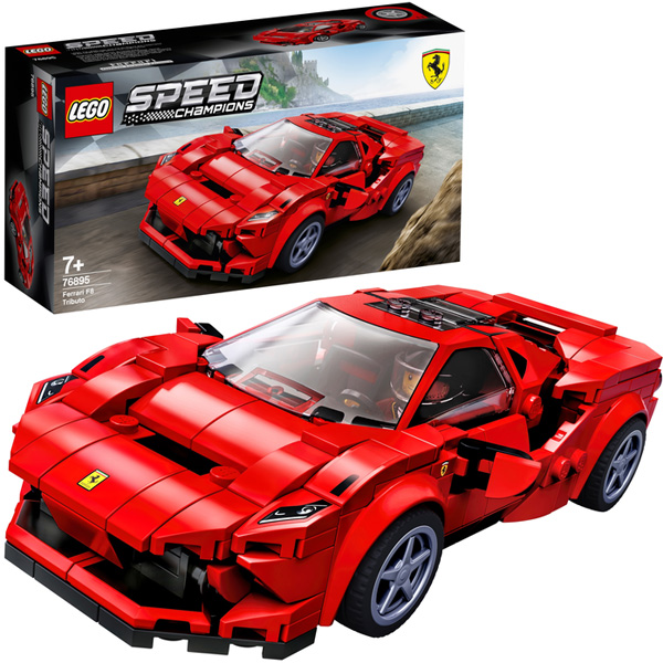 LEGO Speed Champions 76895 Конструктор ЛЕГО Чемпионс Ferrari F8 Tributo - Альметьевск 