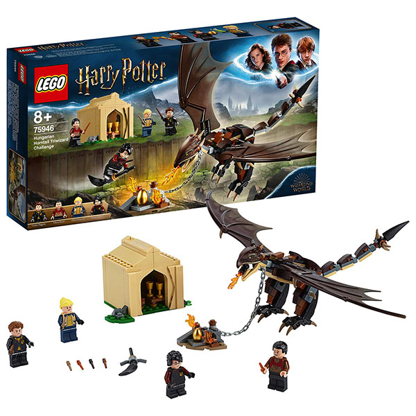 LEGO Harry Potter 75946 Конструктор ЛЕГО Гарри Поттер Турнир трёх волшебников: Венгерская хвосторога - Набережные Челны 