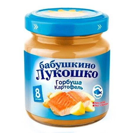 Пюре 053550 Горбуша с картофелем 100г с 8 мес Б. ЛУКОШКО - Саранск 