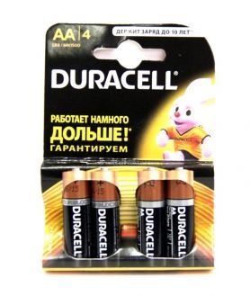 Батарейки Duracell LR06 NEW BL4 Б000734 - Ижевск 