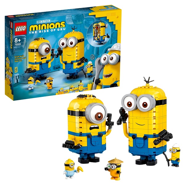 LEGO Minions 75551 Конструктор ЛЕГО Миньоны Фигурки миньонов и их дом - Санкт-Петербург 