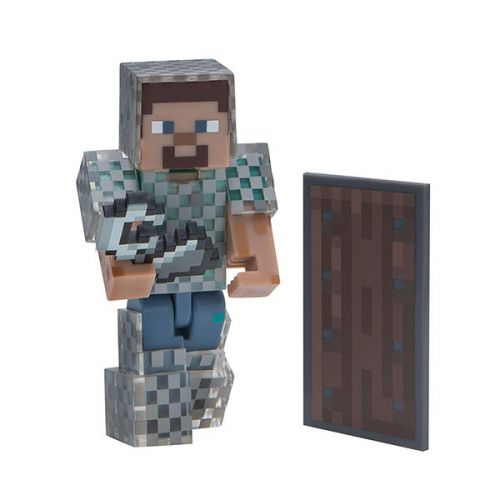 Minecraft 16493 Майнкрафт фигурка Steve in Chain Armor - Москва 
