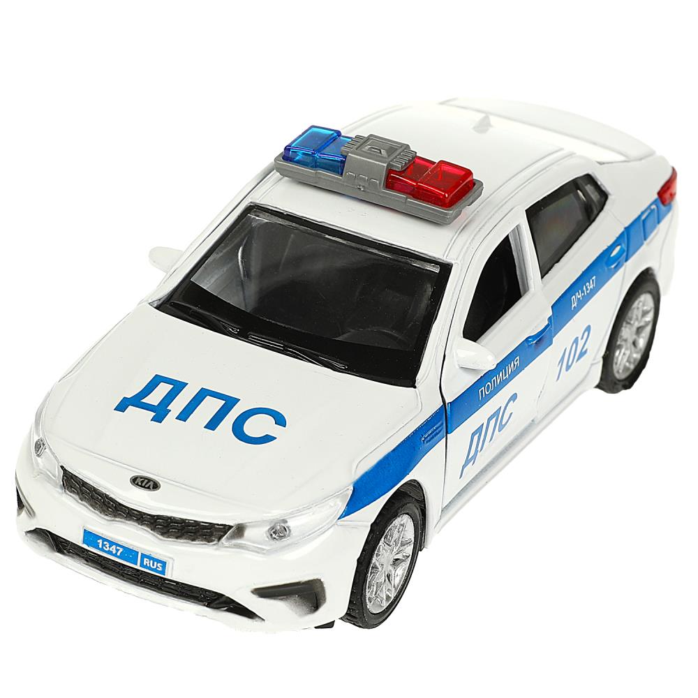 Машина OPTIMA-12SLPOL-WH металл KIA Optima полиция 12см белый ТМ Технопарк 361410 - Саратов 