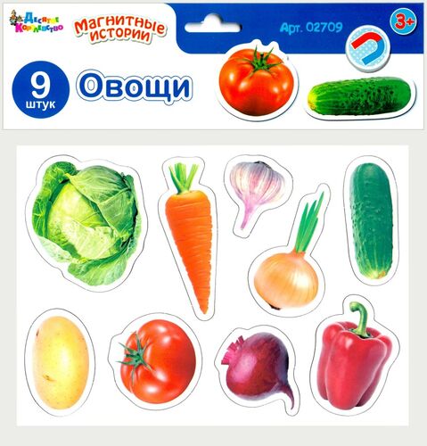 Магниты 02709 Овощи ТМ Десятое Королевство - Тамбов 