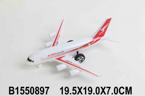 А/М 1550897 самолет инерция 19см в пакете wind-up doll(2) - Нижний Новгород 