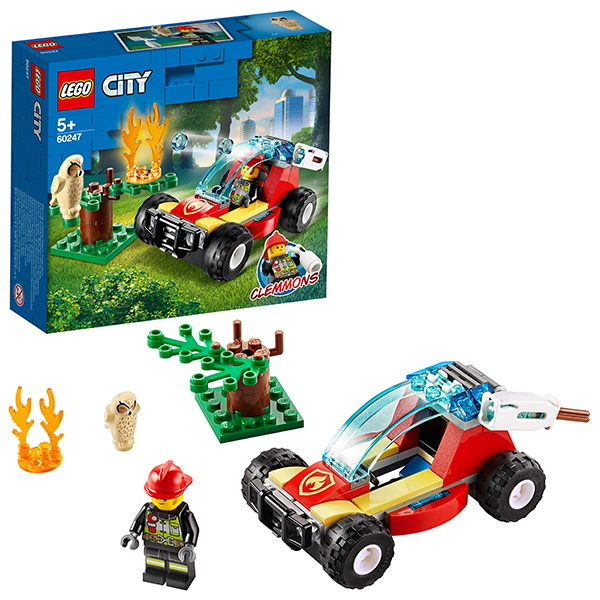 LEGO City 60247 Конструктор ЛЕГО Город Лесные пожарные - Альметьевск 