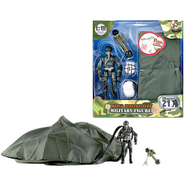World Peacekeepers MC77015 Игровой набор WP. Десант 1:18, 1 фигурка - Магнитогорск 