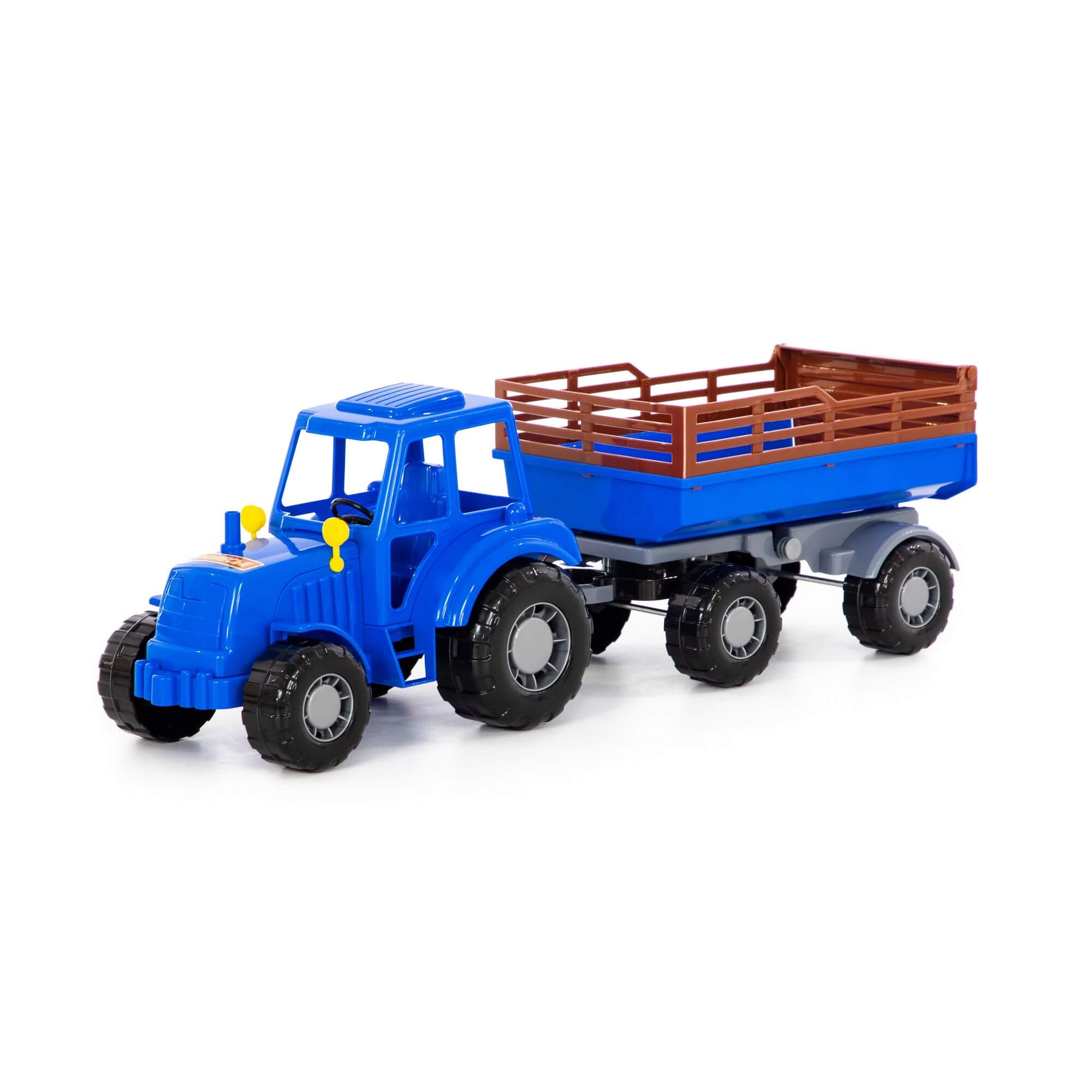 А/м 84767 трактор Алтай с прицепом №2 синий Полесье