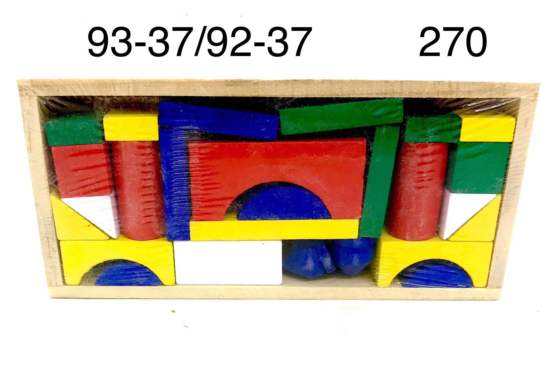 Конструктор 93-37/92-37 деревянные блоки