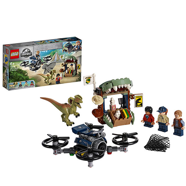 LEGO Jurassic World 75934 Конструктор ЛЕГО Побег дилофозавра - Орск 