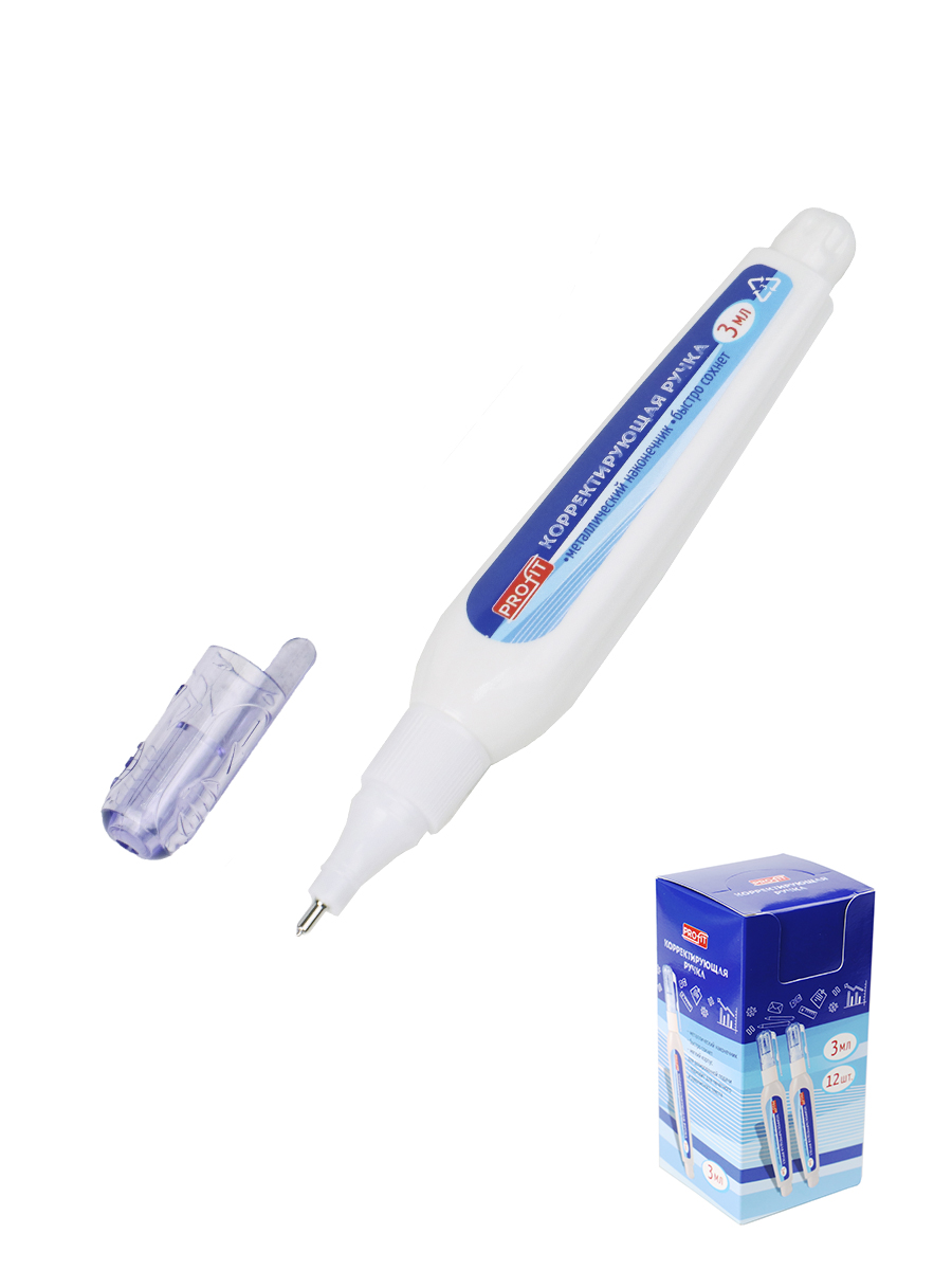 Корректирующая ручка К-4051 3мл Проф-пресс - Пенза 