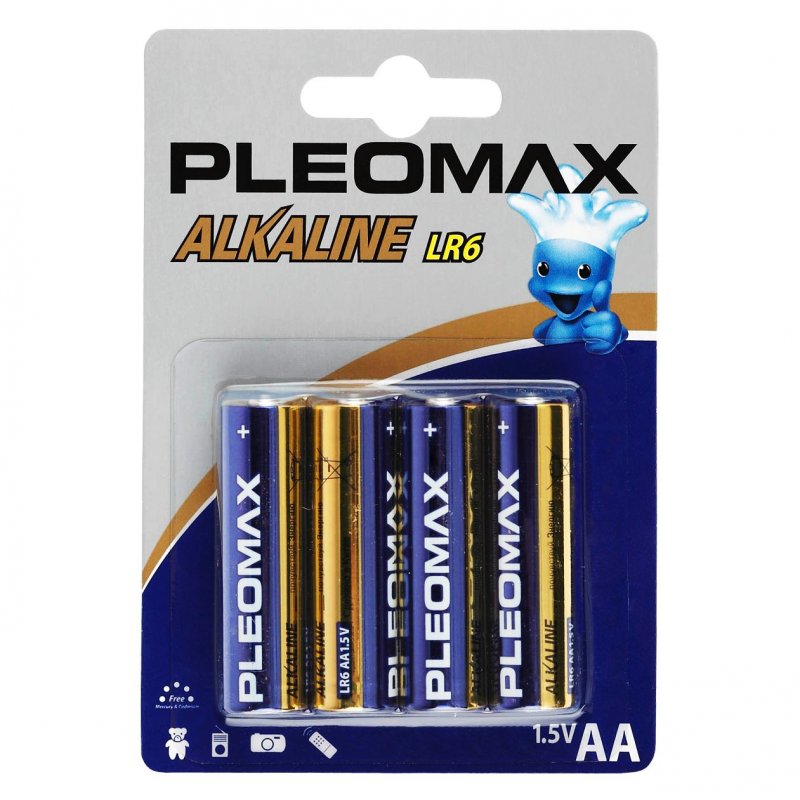 Батарейка Pleomax LR06 4xBL PLEOLR64BL - Самара 