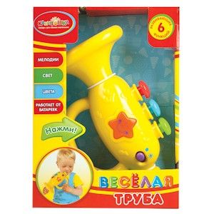 Капитошка 0642-NL веселая труба н/бат свет звук в/к 169392 - Бугульма 